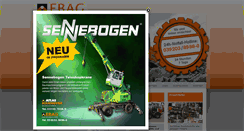 Desktop Screenshot of ebag-baumaschinen.de